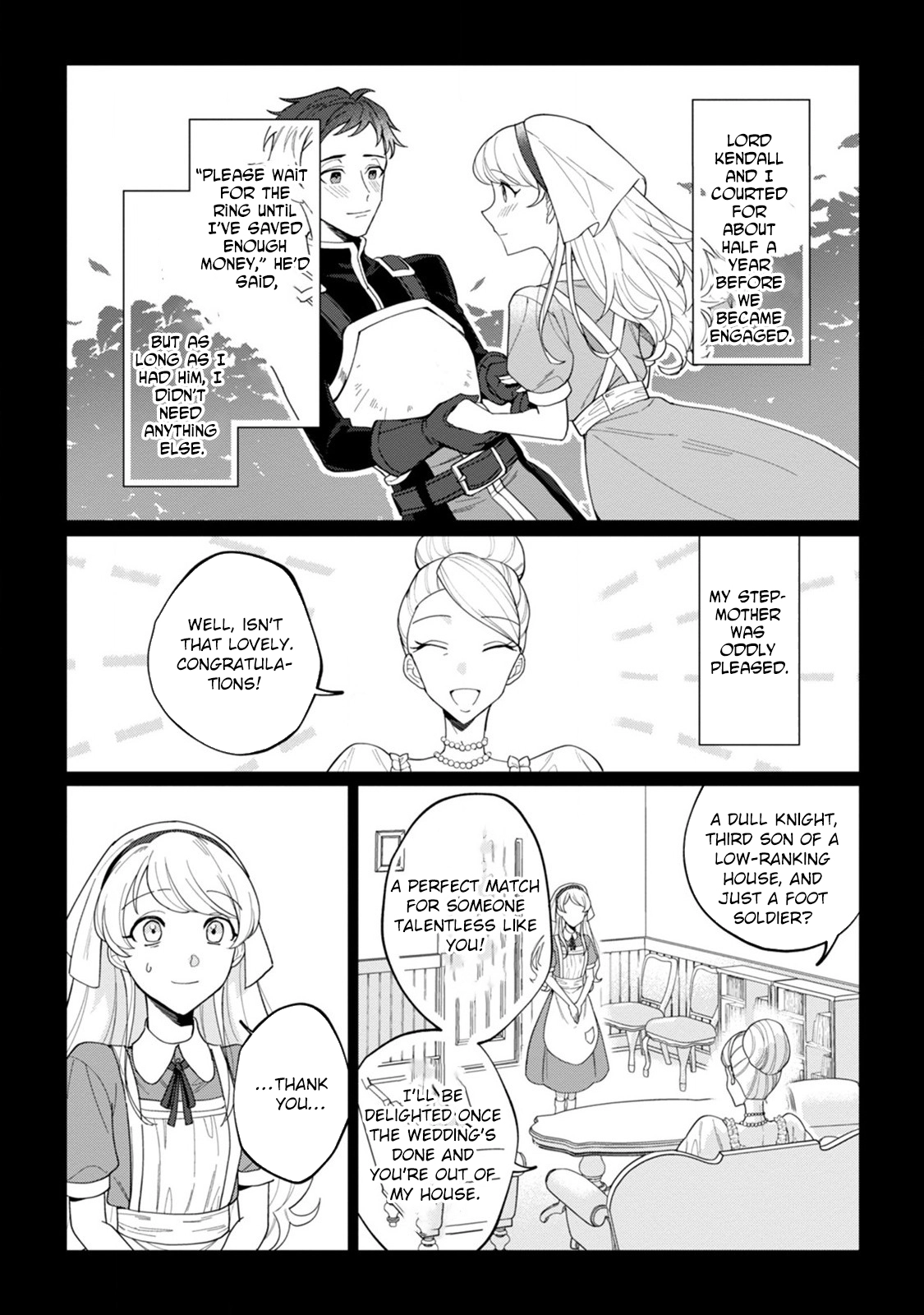 The Lady Betrayed by Her Stepsister Is Loved by a Genius Magician Chapter 1 Page 18